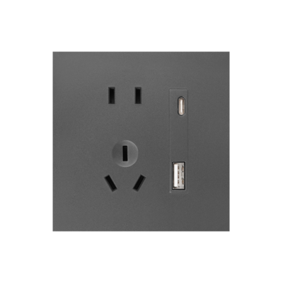 M9系列五孔USB+tpc插座